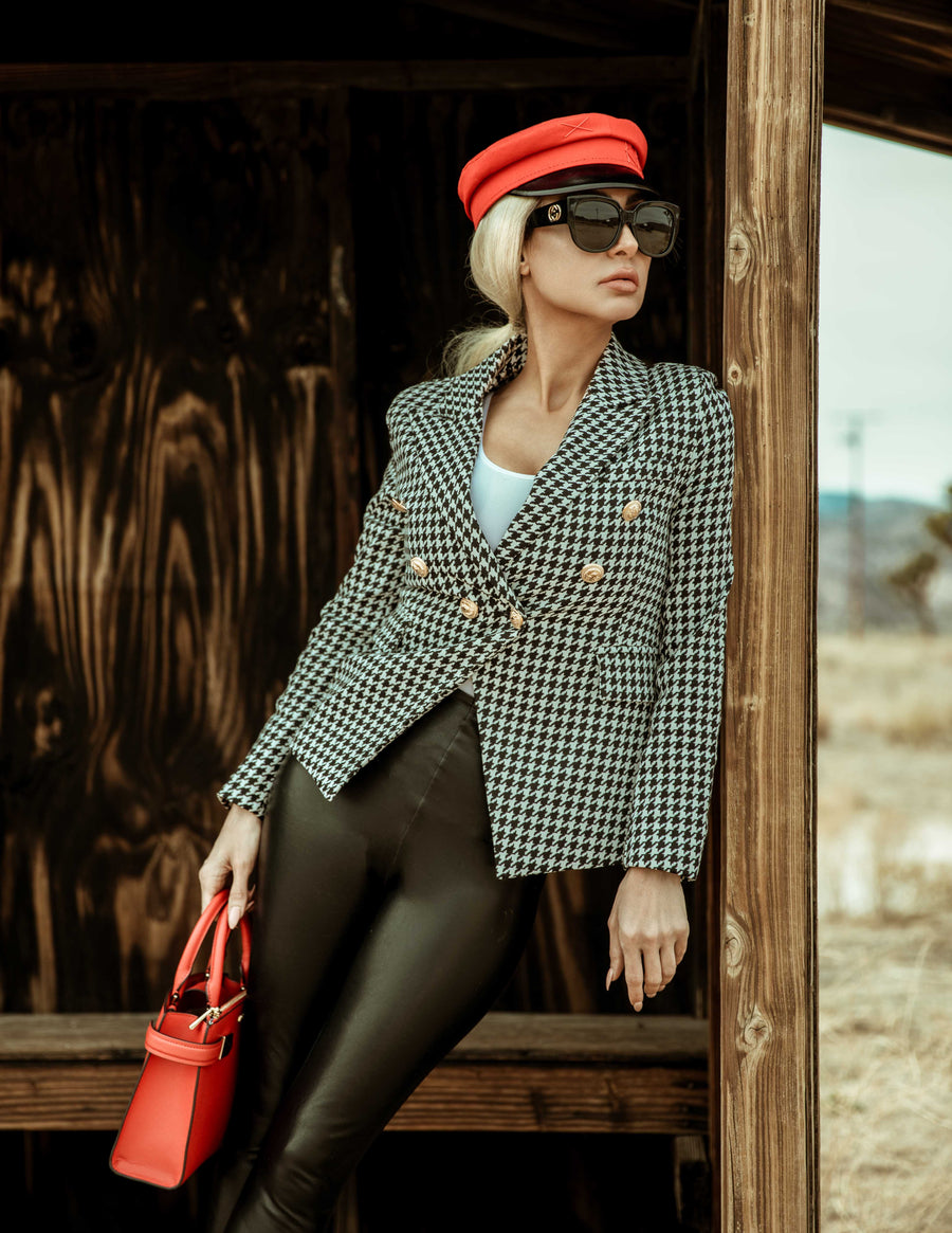 Houndstooth Jacket